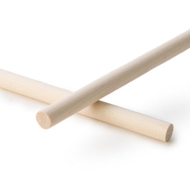 7/16" x 36" Wooden Dowel