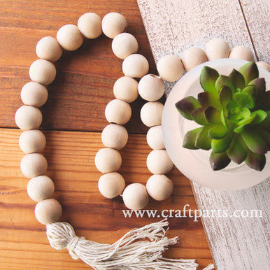 1" Round Spandrel Bead, 3/8" Hole