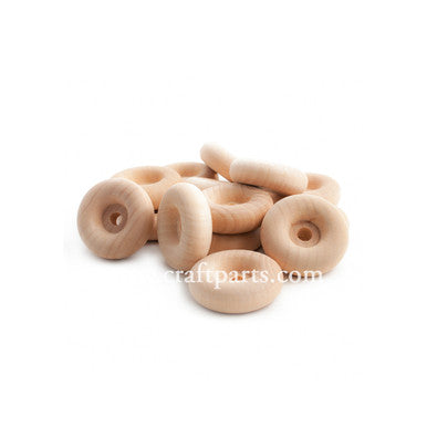 1-1/2" Recessed Hub Wooden Wheel