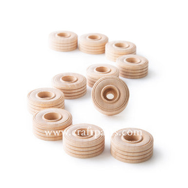 1-1/4" Treaded Wheel