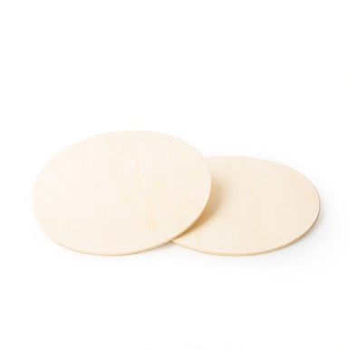 6-1/2" Wood Circle Cutout