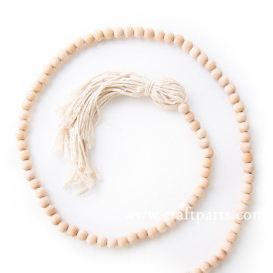 3/8" Round Bead, 5/32" Hole