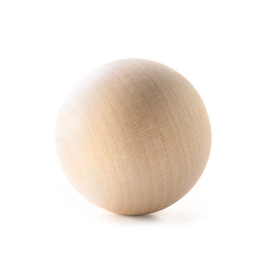 1-3/4" Wood Ball