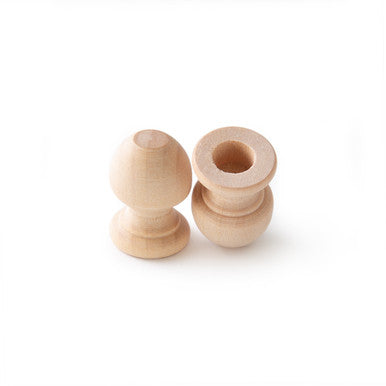 1-1/16" Finial Dowel Cap, 3/8" Hole