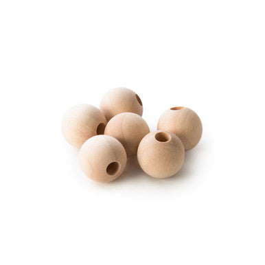 3/4" Wood Ball Dowel Cap