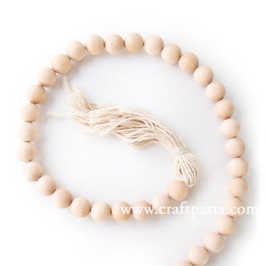 3/4" Round Bead, 5/32" Hole