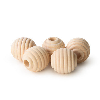 1" Beehive Bead, 5/16" Hole