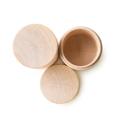 2-5/8" Jumbo Wooden Trinket Box