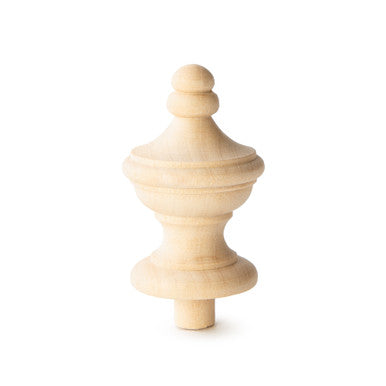 3-1/4" Wood Finial