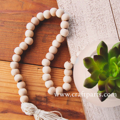 5/8" Round Bead, 5/16" Hole