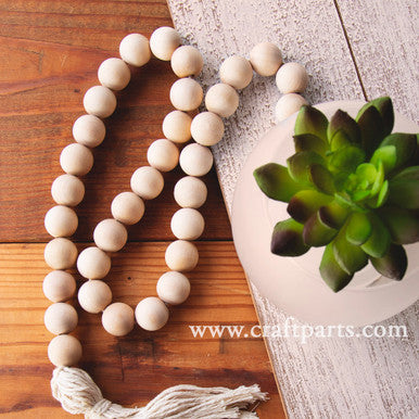 3/4" Round Bead, 5/32" Hole