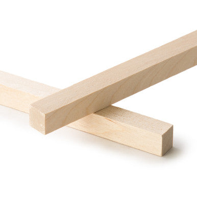 1/2" x 36" Square Dowel