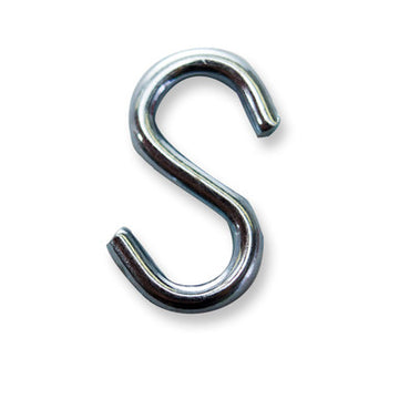 3/4″ Silver S-Hooks