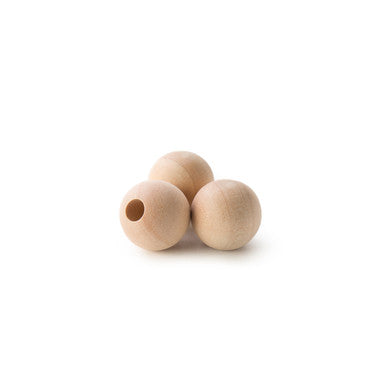 3/4" Wood Ball Dowel Cap