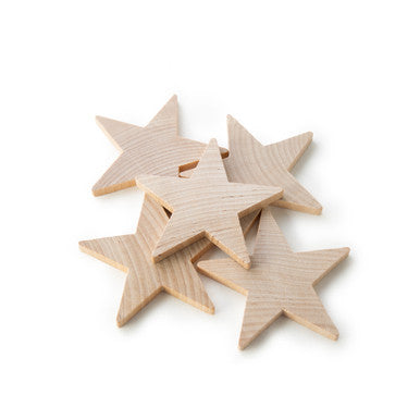 2-7/8" Wooden Star