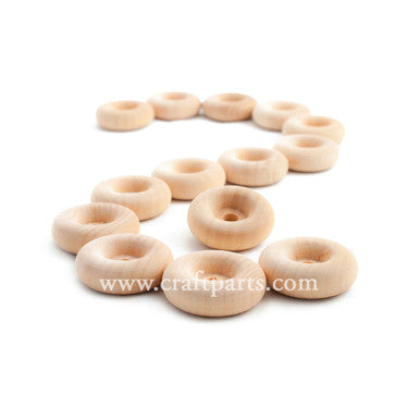 1-1/2" Recessed Hub Wooden Wheel