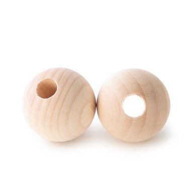 1-1/4" Round Bead, 3/8" Hole