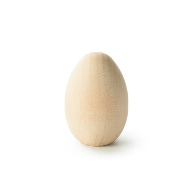 2" Wooden Pullet Egg