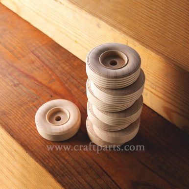 2-1/2" Treaded Wheel