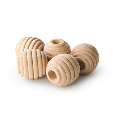 1-1/4" Beehive Bead, 7/16" Hole