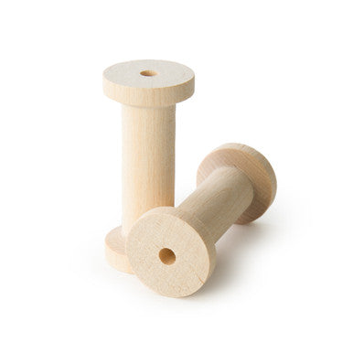 2-3/4" Wooden Barrel Spool