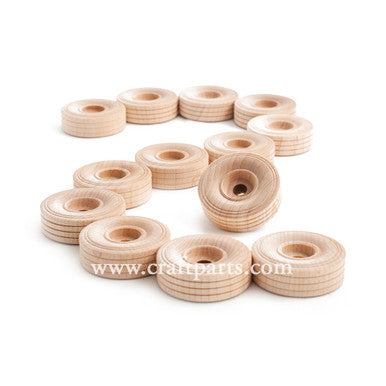 1-1/2" Treaded Wheel