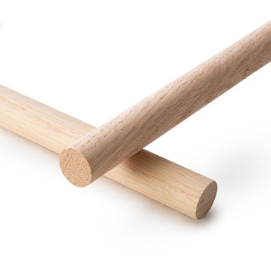 3/4" x 36" Oak Wood Dowel