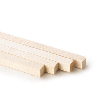 1/4" x 36" Square Dowel