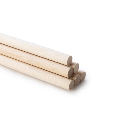 5/16" x 6" Birch Dowel