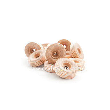 1-1/2" Treaded Wheel