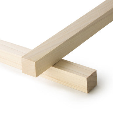 1" x 36" Square Dowel