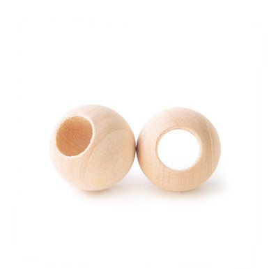 3/4" Round Bead, 3/8" Hole