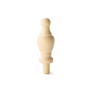 2-7/8" Wood Finial