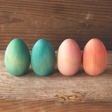 2" Wooden Pullet Egg