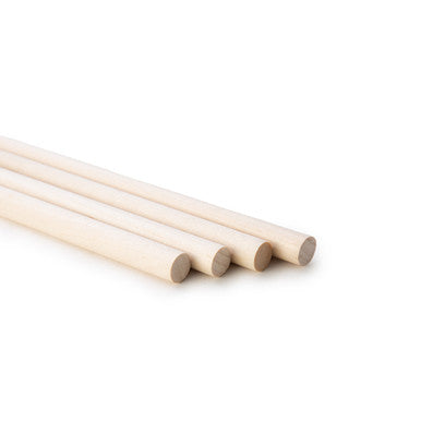 3/8" x 12" Wooden Dowel