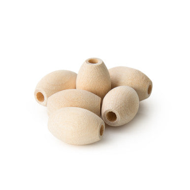 3/4" x 1/2" Oval Bead