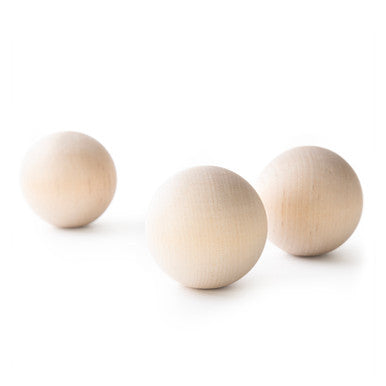 2-1/2" Wood Ball
