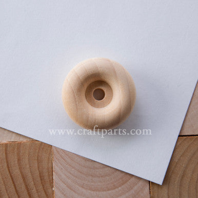 1-1/2" Recessed Hub Wooden Wheel