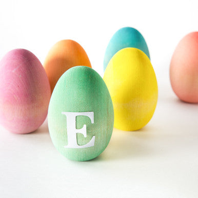 3-1/4" Wooden Small Goose Egg