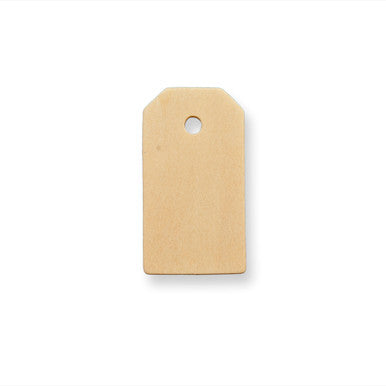 2-1/4" Wooden Gift Tag Cutout