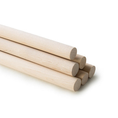 5/8" x 36" Wooden Dowel