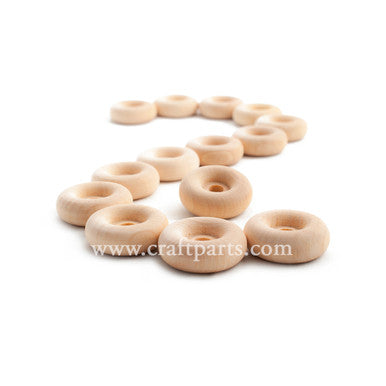 1-1/4" Recessed Hub Wooden Wheel