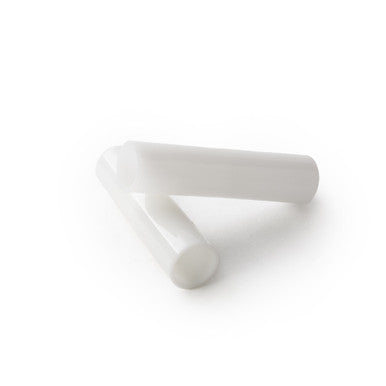 1/2" Plastic Dowel Connector, White