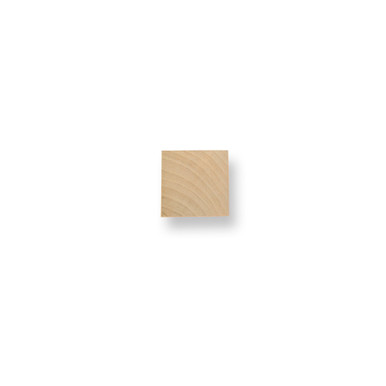 1" Wood Square