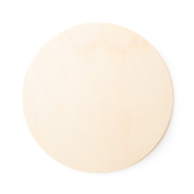 8" Wood Circle Cutout