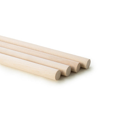 5/8" x 36" Wooden Dowel