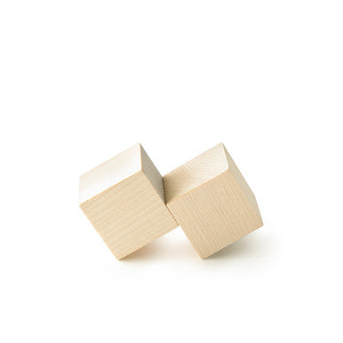 1-1/4" Wood Cube