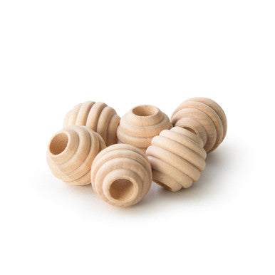 3/4" Beehive Bead, 5/16" Hole