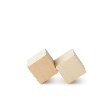 1" Wood Cube
