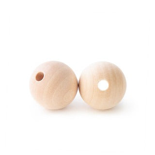 20MM Round Wood Beads